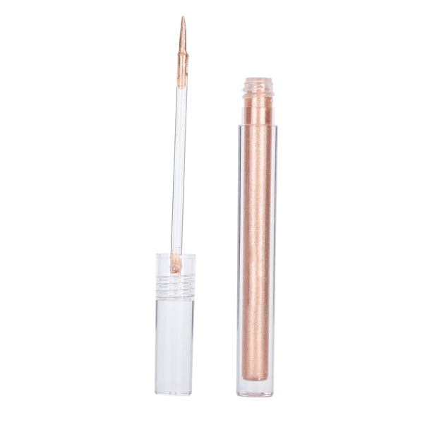 Sombra de ojos líquida a prueba de agua Sombra de ojos con brillo líquido de larga duración Sombra de ojos brillante de secado rápido para Stage Party 15g # S03 Champagne ANGGREK Otros