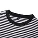 thumbnail image 5 of Blusas y camisas de manga corta y cuello redondo para hombre. Camisetas de rayas de manga corta y cuello redondo para hombre, informales y a la moda., 5 of 6