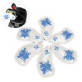 thumbnail image 4 of Almencla 6 Pcs Couvre-Chef Portable en Fer de Golf Numéro d'Identification Unisexe Club Blanc, 4 of 8