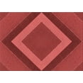 thumbnail image 1 of Ahgly Company Indoor Rectangle Patterned Tomato Sauce Red Area Rugs, 2' x 5', 1 of 6