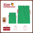 thumbnail image 3 of Xecao Forestgreen Print Burlap Gift Bags with Drawstring and Gift Tags, Gift Bags, Burlap Bags, Jute Bags for Party, Christmas, DIY Craft Bags-Small, 3 of 9
