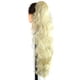 thumbnail image 4 of Pelucas con flequillo para mujer, peluca ondulada suelta, larga, con clip, rizada, con garra, cola de caballo, extensiones de cabello con clip, peluca ondulada., 4 of 5