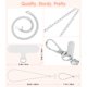 thumbnail image 4 of MoKo Cadena Metálica Universal para Celular con Lanyard Cruzado Plata, 4 of 7