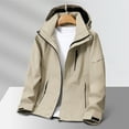 thumbnail image 1 of Veste de Montagne pour Hommes pour Aventures en Plein Air, Manteau d'Hiver Chaud avec Design Durable et Résistant à l'Usure, Fermeture Éclair et Rangement Multi-Poches, Tenue Décontractée à Manches Longues, 1 of 3