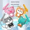thumbnail image 2 of Kids Water Backpack Gun with 1000ml Large Capacity - Cute Cartoon Animal Water Blaster Toy (Panda/Frog/Pig/Husky) for Outdoor Summer Play & Parent-Child Activities (Size 8.66 Inch), 2 of 7