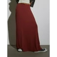 thumbnail image 3 of Votuleazi Solid Color Straight Skirt: Women's Fashion for Spring and Summer, 3 of 6