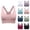 Pink, variant on Sports Bras for Women, High Impact Workout Running Yoga Bras, Supportive & Adjustable Padded Gym Bras for Large Bust Blue 38