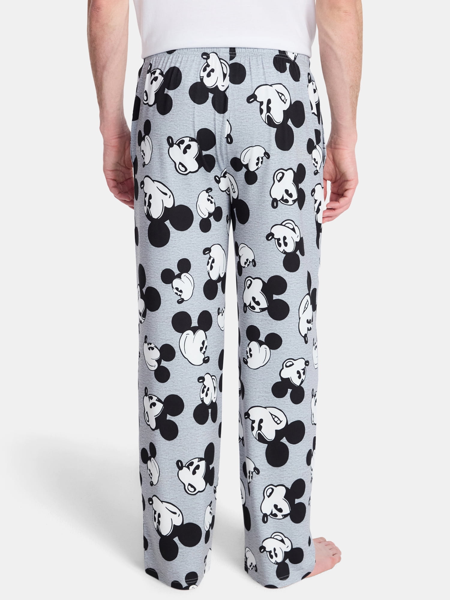 Disney Mickey Mouse Men's & Big Men's Graphic Lounge Pants, 25'' Inseam, Sizes S-2XL
