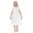 kids sleepwear - White, variant on REDARER Girls Cotton Princess Nightdress Lace Ruffle Neck Front Tie Short Sleeve Loose Light Soft Summer Kids Sleepwear Home Gown,11-12 Years