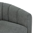 thumbnail image 5 of Better Homes & Gardens Lillian Accent Swivel Chair, Charcoal Boucle, 5 of 12