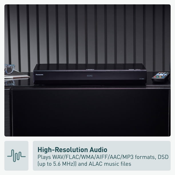 Panasonic 4K Ultra HD Blu-ray Player with HDR10+, Dolby Vision