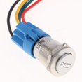 thumbnail image 3 of Interruptor de Botón de Cuerno Momentáneo Yotijar LED de 19 Mm Azul, 3 of 7