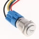thumbnail image 3 of Bocina de Campana Interruptor de Botón Pulsador Momentáneo LED Azul Rojo 19 Mm Macarena, 3 of 7