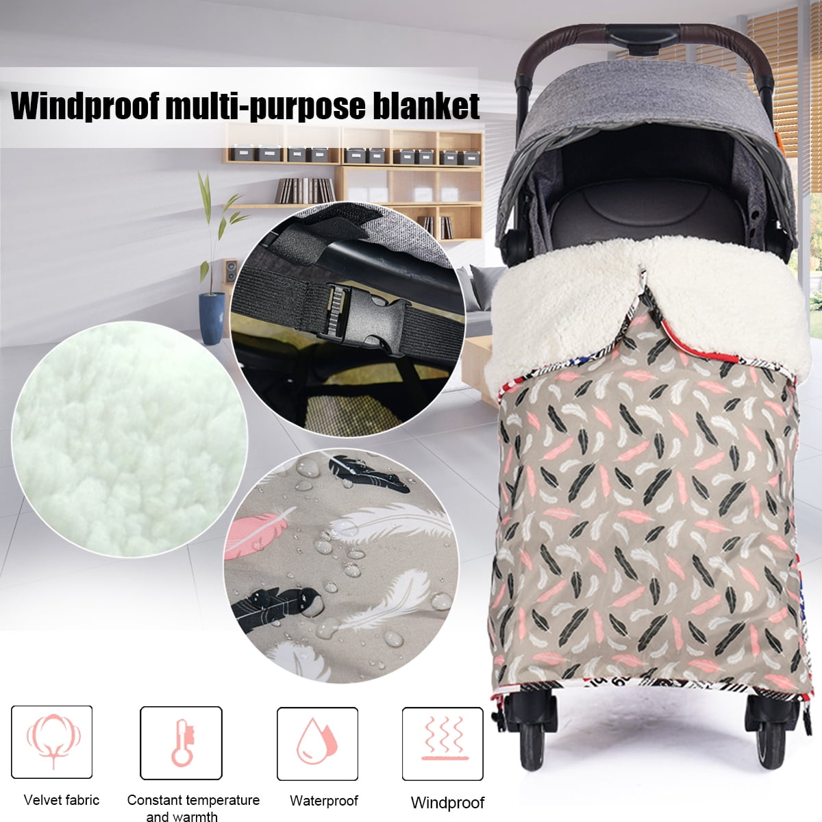 stroller blanket bag
