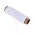thumbnail image 3 of Uxcell 2pcs Leather Sewing Thread 33 Yards 150D/1mm Waxed Flat Thread Pure White, 3 of 6