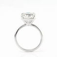 thumbnail image 4 of solitaire jewels 3CT Cushion Moissanite Solitaire Engagement Ring For Women, 14K Rose Gold, 4 of 6