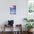 thumbnail image 3 of Art.com Skier on Mountain Slope Stretched Canvas Print Wall Art, 16" x 24", 3 of 4