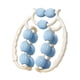 thumbnail image 4 of Rodillo masajeador de piernas, herramienta de masaje de 360 ​​grados, rodillo portátil para relajación muscular. Azul, 4 of 9