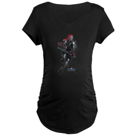 

CafePress - Black Widow Maternity Dark T Shirt - Maternity Dark T-Shirt