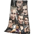 thumbnail image 3 of Rhea Wrestler Ripley Throw Blanket Lightweight Air Conditioner Blanket King Size Blankets for All Seasons Funny Blankets for Office for Running 40"x30", 3 of 8
