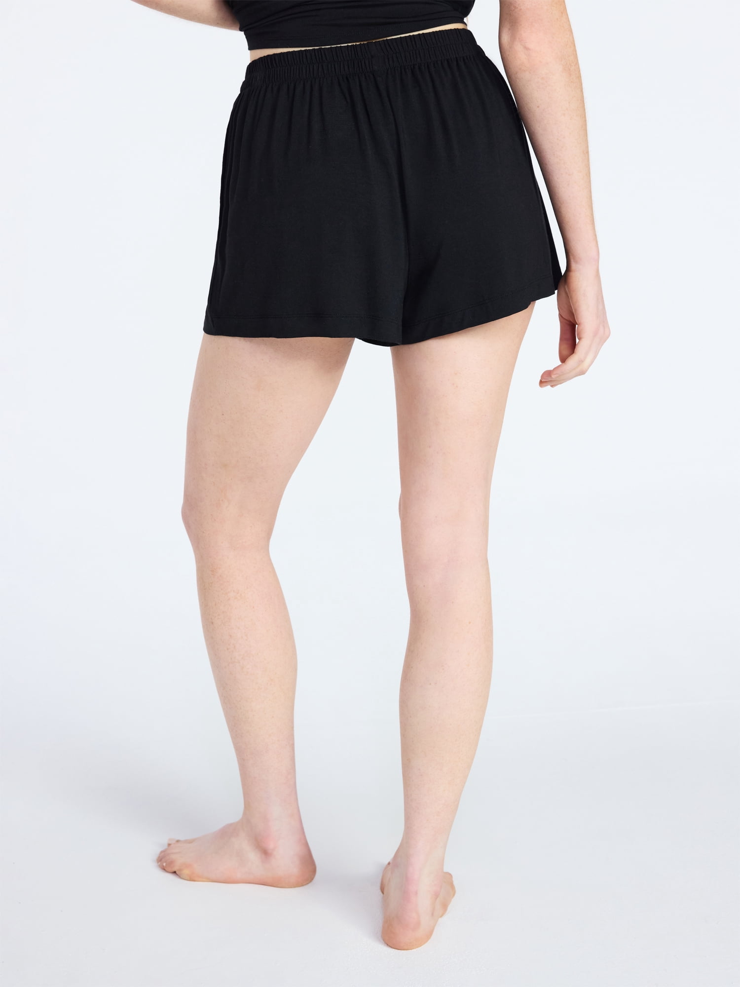 Joyspun Women’s Sleepwear Modal Pajama Shorty Shorts, 2.5'' Inseam, Sizes S-3X