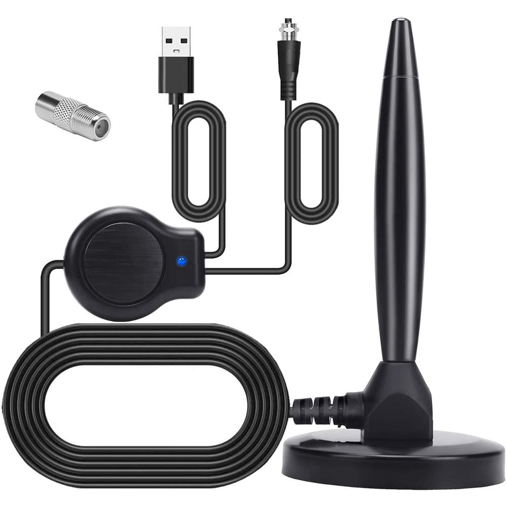 120 Mile High Definition Digital Indoor TV Antenna Smart Signal