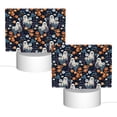 thumbnail image 2 of Fotbe Cute ghost in the flowers Pattern Acrylic Night Light Gift with 3 Color ModesTouch-Sensitive LED Lamp Perfect Gift for Mother's Day, Birthday, or Christmas, 2 of 9