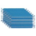 thumbnail image 1 of Design Imports CAMZ12297 Napperon à Rayures Ton sur Ton avec Franges Bleu - Ensemble de 6, 1 of 2