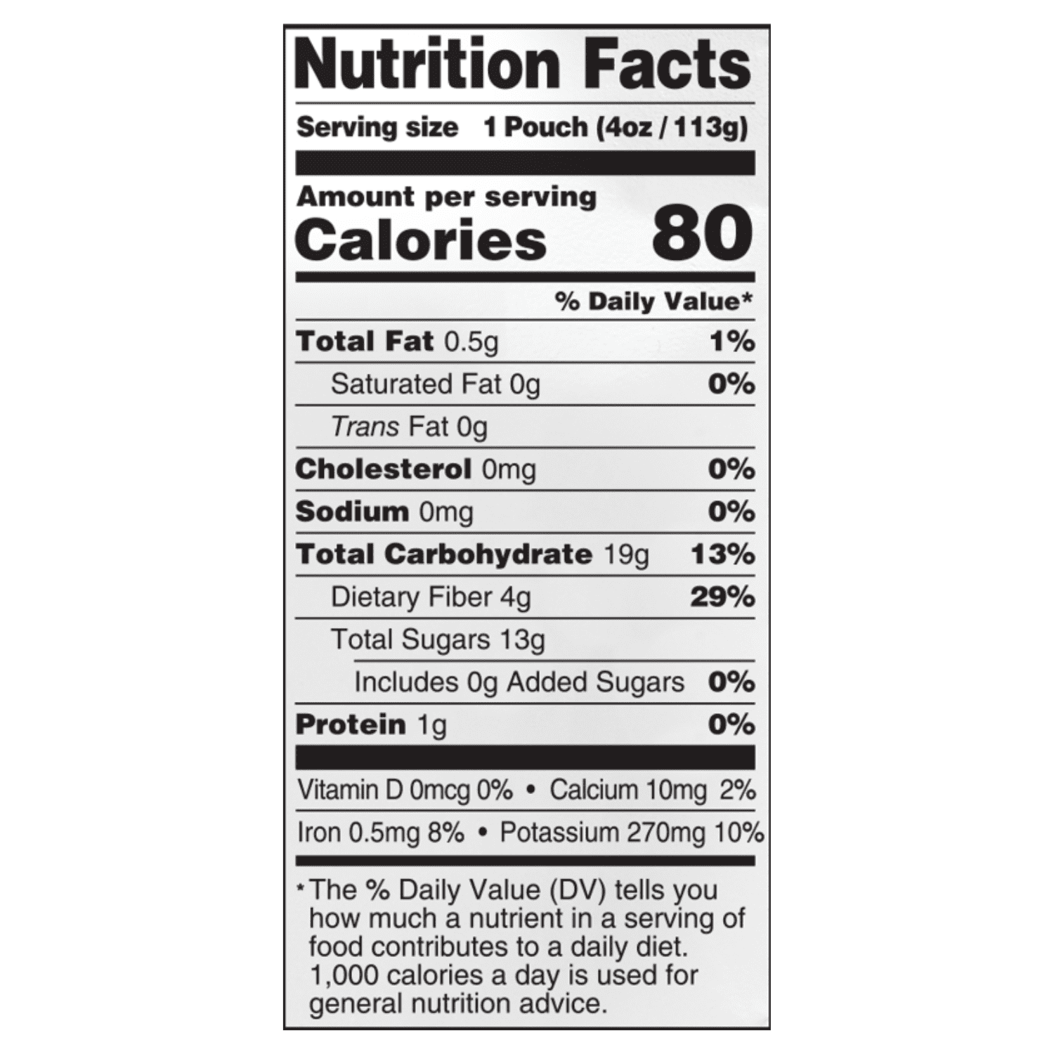 Pumpkin Tree Organics Peter Rabbit Prebiotic Fiber, Oats and Seeds Banana Strawberry Fruit Snack, 4 Ounce Squeeze Pouch