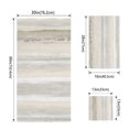 thumbnail image 3 of Beige Ombre Towel Set of 3, Soft Microfiber Bath Towels, Hand Towel, Washcloths, Vintage Modern Abstract Aesthetics Quick-Dry Absorbent Towels for Bathroom Kitchen Hotel Beach Gym Spa, 3 of 9
