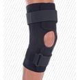 thumbnail image 1 of United Ortho Wraparound Hinged Knee Brace, Large, Black, 1 of 4