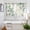 White Green, variant on Eucalyptus Leaves Kitchen Curtains Window Panels, Daisy Spring Floral Botanical Wooden Insulated Window Treatment Curtain, Grommet Curtains for Bedroom/Living Room/Bathroom, 2 Piece 52"Wx45"L
