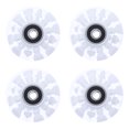 thumbnail image 1 of DEEPCRAFF 4Set Scooter Light Up Wheels Assorted Color For Double Row Roller Skates 2.4x1.4in, 1 of 7