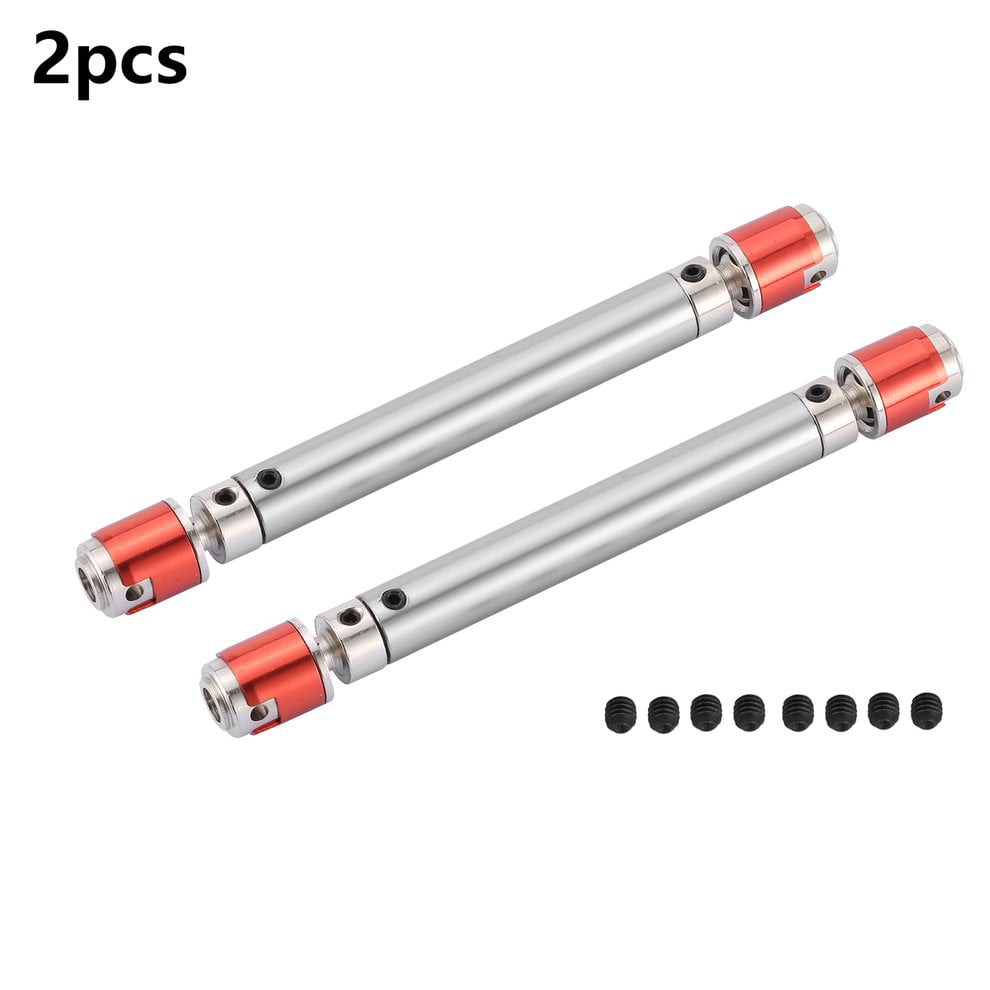Details about   2 × Center Drive Shaft Crawler Speed  For Axial 1:10 RC Car Steel SCX10 D90 New