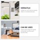 thumbnail image 5 of 2 buzones de pared metálicos con cerradura, transparentes, para oficina y hogar, 5 of 7