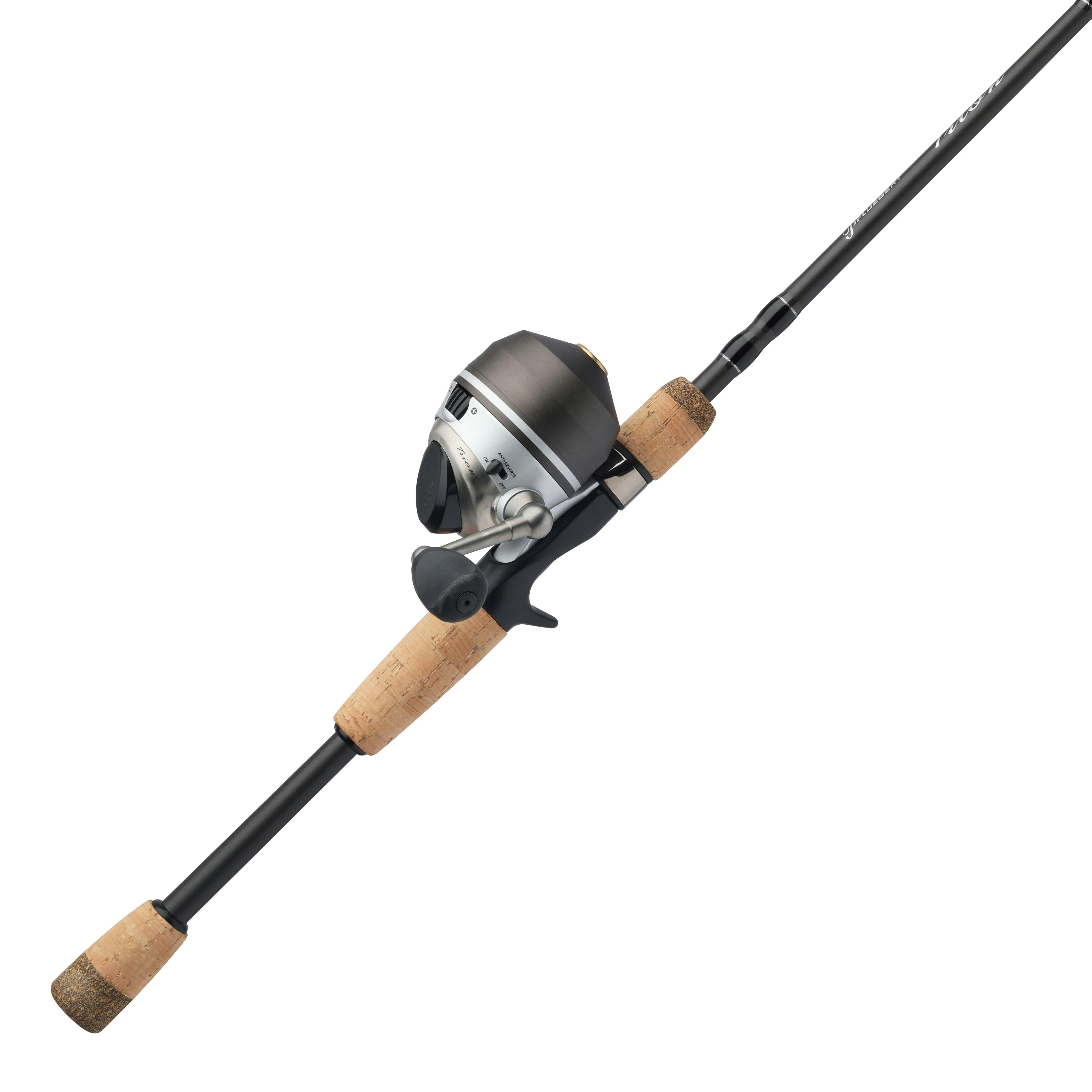 Pflueger Trion Spincast Fishing Combo, 6'6" Medium Rod, 10 Size Reel