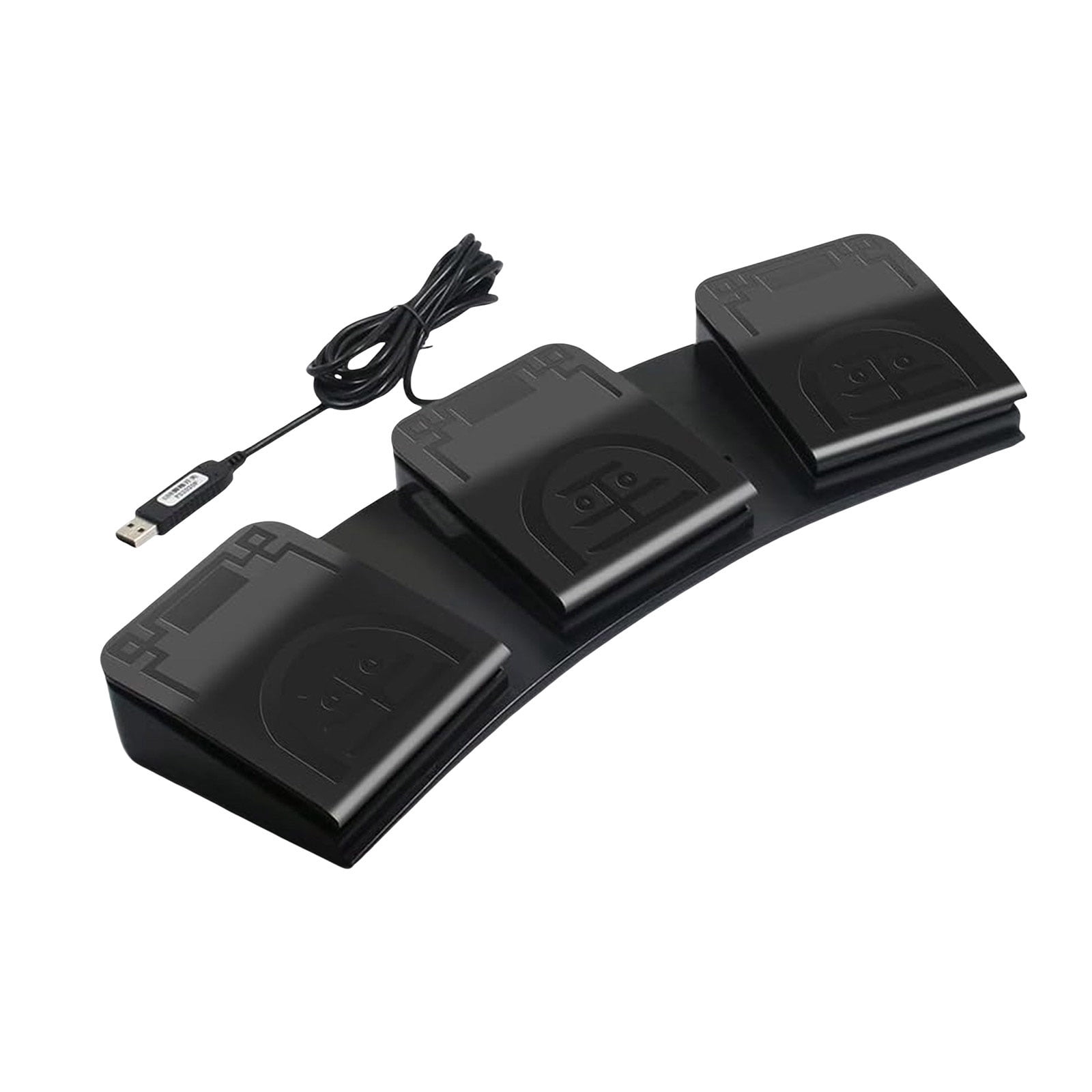 3 Key USB Foot Pedal Programmable Keyboards Action Commands for Gaming Factory Machine Operating