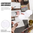 thumbnail image 6 of Porcelain Ceramic Round Paint Palette with Multiple Wells for Watercolor Acrylic Oil Painting Artists, 6 of 7
