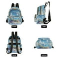thumbnail image 4 of FORMRS Mini Backpack Purse for Women Travel Daypack Casual Shoulder Bag, Crystal Ocean, 4 of 7