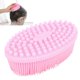thumbnail image 4 of Cepillo de champú para bebés masajeador de cabello y cuero cabelludo cepillo de champú cepillo de baño de silicona exfoliante cepillo de masaje para el cuidado del cuero ANGGREK Otros, 4 of 8