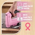thumbnail image 4 of Pistola inalámbrica 2 en 1 para grapar y clavar WORKPRO 3,6 V Power Pink, 4 of 7