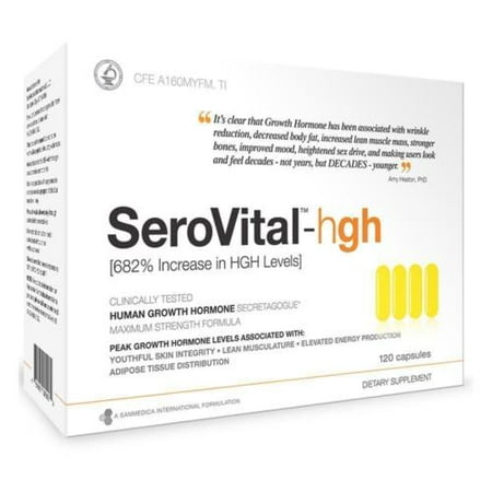 Serovital-hgh Anti-Aging Supplement Capsules, 120 (Best Hgh Supplement Reviews)