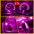 thumbnail image 6 of Ruiandsion T5 Halogen Car Instrument Panel Light Bulb Car Map Light 12V Non-polarity Purple 5pcs, 6 of 7