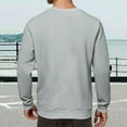 thumbnail image 6 of Heated Hoodie for Men, Electric Heating Sweatshirt with Lining with No Hood Color: Grey Size: XL, 6 of 9