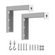 thumbnail image 1 of Soporte de montaje en pared para cortina de proyector Hugo 2 piezas con gancho de Metal, 1 of 10