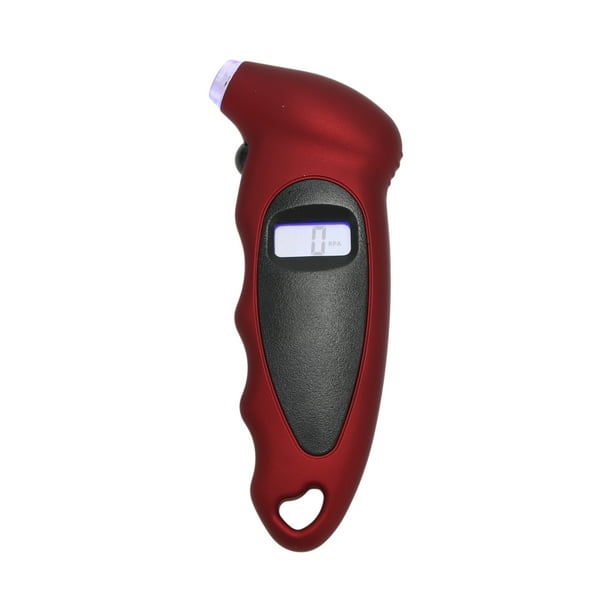 Medidor de presión de neumáticos digital Unique Bargains 0-150psi, medidores de presión de aire regulares para neumáticos, luces LED, batería, 1 pieza