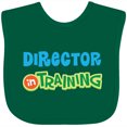 thumbnail image 3 of Inktastic Director in training Boys or Girls Baby Bib, 3 of 4