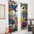 thumbnail image 2 of Jurassic Dinosaur Blackout Curtains for Bedroom Curtains Insulated Room Darkening Window Drapes for Living Room, 2 of 7