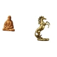 thumbnail image 1 of Estatua Del Sagrado Corazón De Jesús Y Figura De Caballo De Pie, Coleccionable, Hecha A Mano, Para Pasillo, Dormitorio, Oficina, Escritorio, Decoración De Chimenea., 1 of 8