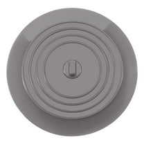Kaireo Kitchen Round Silicone Sink Stopper [Gray]15Cm Silicone Rubber Kitchen Strainer Stopper Water Drain Tub Cover Mat Ath Tub Stopper for Drain,Include:1Pc Silicone Sink Plug